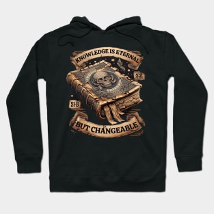 Knowledge is eternal, but changeable for kintsugi lovers Hoodie